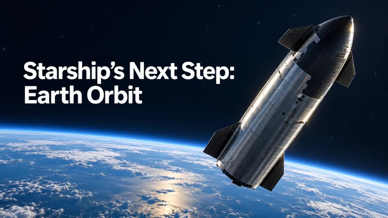 SpaceX Starship orbital flight