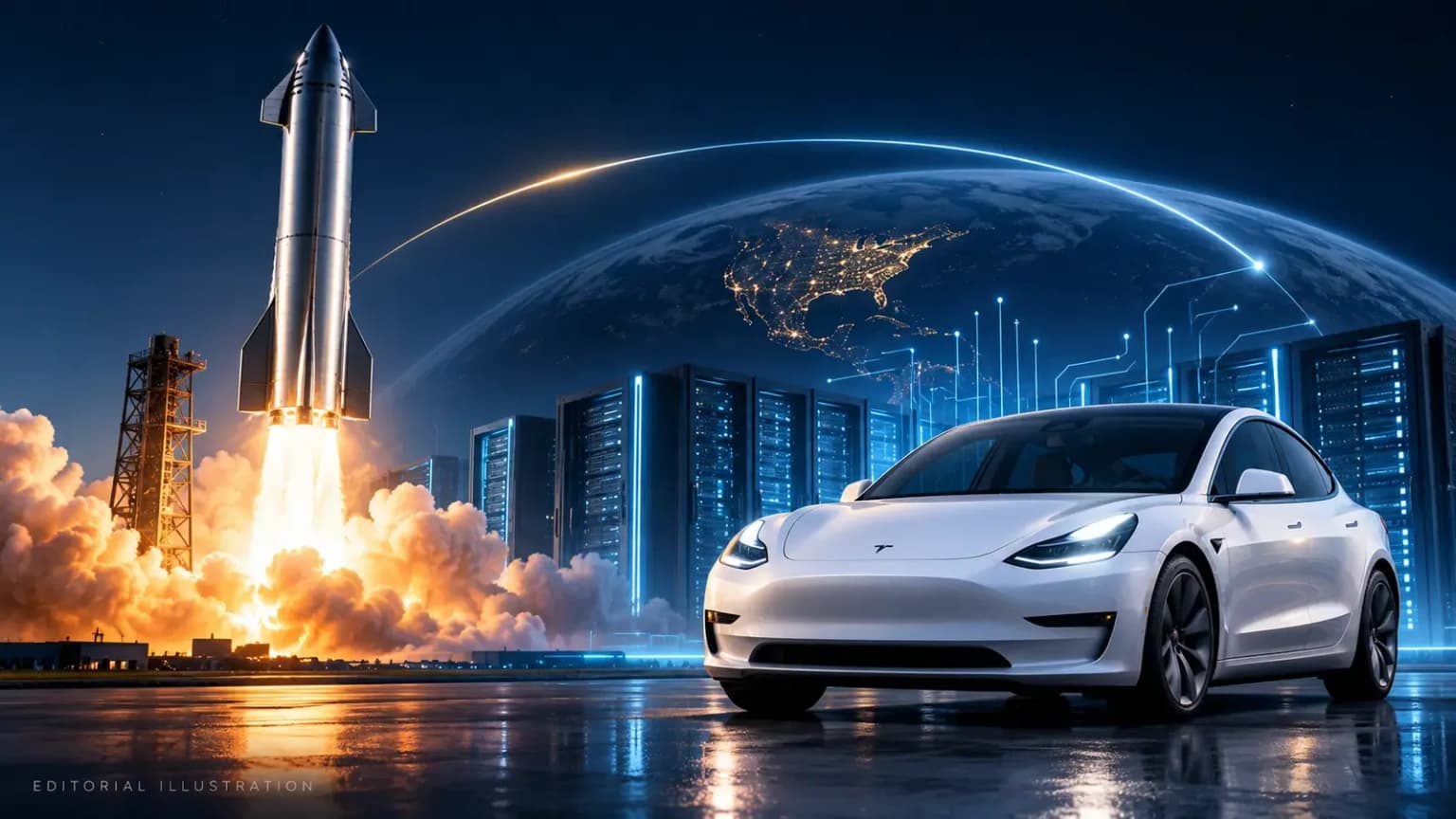 Rocket, Tesla, and a Digital Bridge